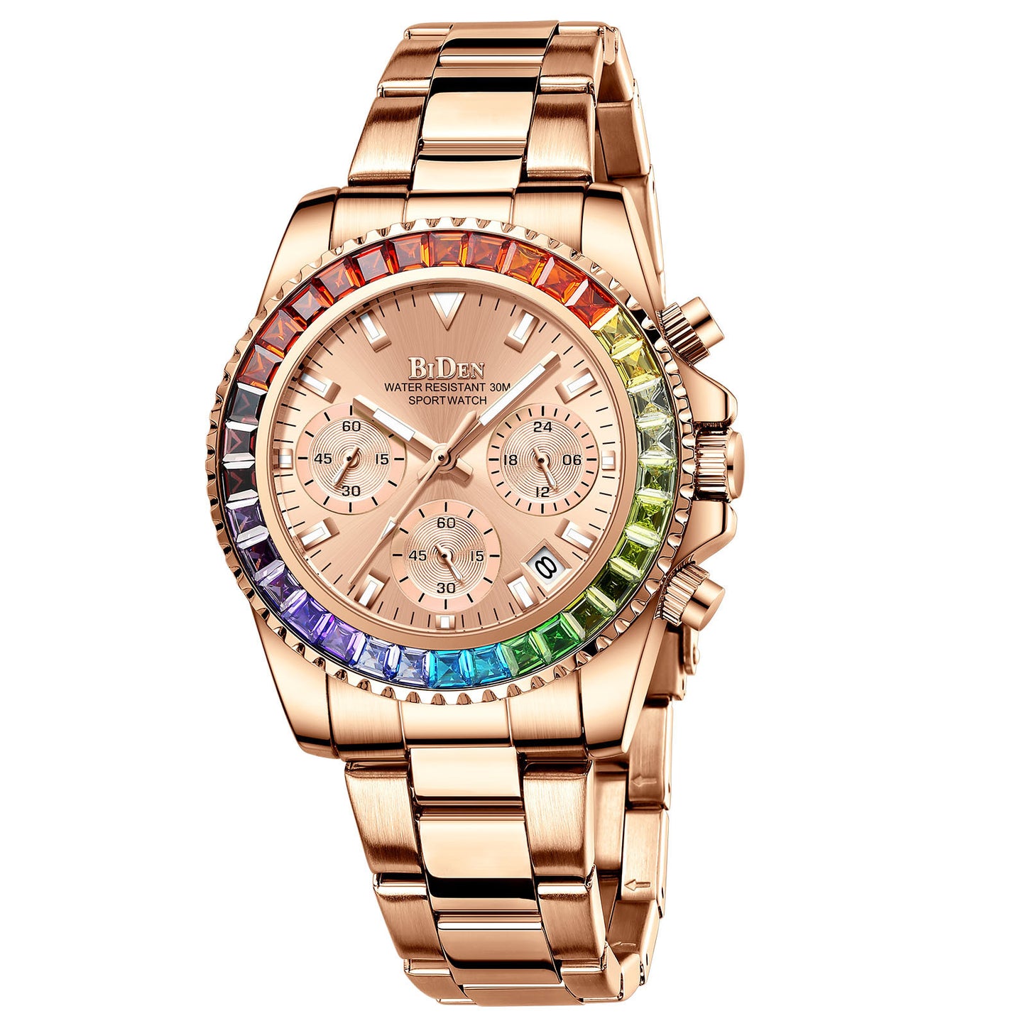 Ladies Colored Diamond Watch