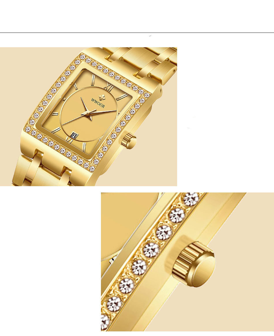 Waterproof Square Women Watch